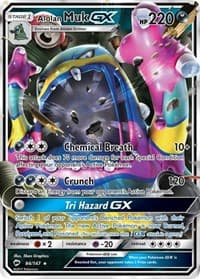 Alolan Muk GX - SM - Burning Shadows - Pokemon card