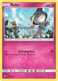 Ralts - SM - Burning Shadows - Pokemon card
