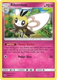 Ribombee - SM - Burning Shadows - Pokemon card