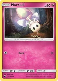 Morelull - SM - Burning Shadows - Pokemon card