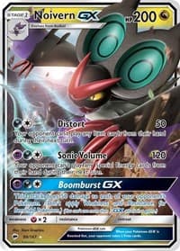 Noivern GX - SM - Burning Shadows - Pokemon card
