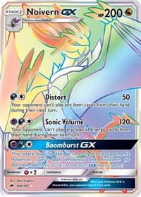 Noivern GX (Secret) - SM - Burning Shadows - Pokemon card