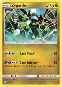 Zygarde - SM - Burning Shadows - Pokemon card