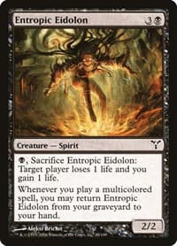 Entropic Eidolon - Dissension - Magic: The Gathering card