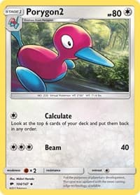 Porygon2 - SM - Burning Shadows - Pokemon card