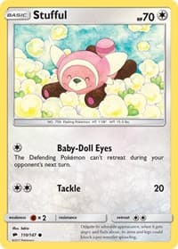 Stufful - SM - Burning Shadows - Pokemon card