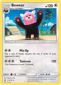 Bewear - SM - Burning Shadows - Pokemon card