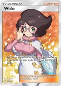 Wicke (Full Art) - SM - Burning Shadows - Pokemon card