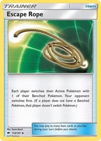 Escape Rope - SM - Burning Shadows - Pokemon card
