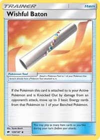 Wishful Baton - SM - Burning Shadows - Pokemon card