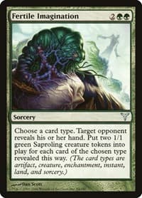 Fertile Imagination - Dissension - Magic: The Gathering card