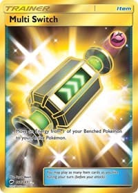 Multi Switch (Secret) - SM - Burning Shadows - Pokemon card