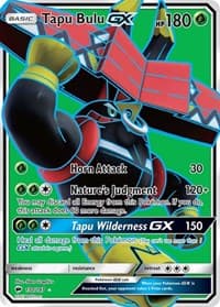 Tapu Bulu GX (Full Art) - SM - Burning Shadows - Pokemon card