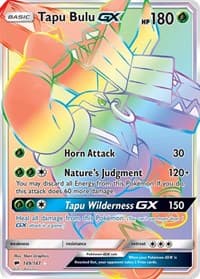 Tapu Bulu GX (Secret) - SM - Burning Shadows - Pokemon card
