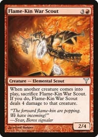 Flame-Kin War Scout - Dissension - Magic: The Gathering card