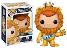 Zodiac: Leo Freddy Funko (Limited Edition) (Funko Shop Exclusive) - Pop! Vinyl - Funko card