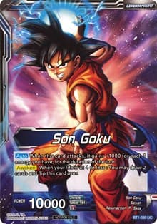 Son Goku // Super Saiyan Blue Son Goku (Hot Stamped) - Promotion Cards - Dragon Ball Super: Masters card