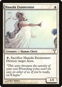 Haazda Exonerator - Dissension - Magic: The Gathering card
