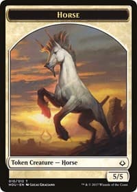 Horse // Zombie Double-sided Token - Hour of Devastation - Magic: The Gathering card