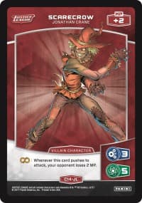 Scarecrow - Jonathan Crane - Justice League - MetaX TCG card