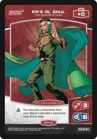Ra's Al Ghul - The Demon's Head - Justice League - MetaX TCG card