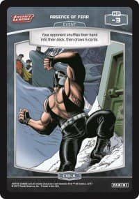 Absence of Fear - Justice League - MetaX TCG card