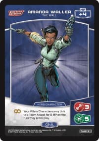 Amanda Waller - The Wall - Justice League - MetaX TCG card