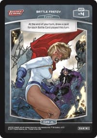 Battle Frenzy - Justice League - MetaX TCG card