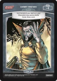 Combat Mastery - Justice League - MetaX TCG card