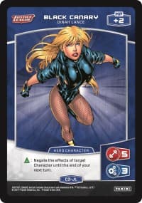 Black Canary - Dinah Lance - Justice League - MetaX TCG card