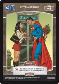 1 Intelligence (C32-JL) - Justice League - MetaX TCG card