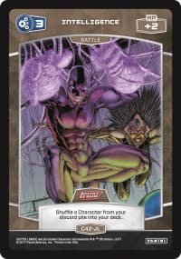 3 Intelligence (C42-JL) - Justice League - MetaX TCG card
