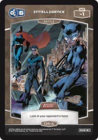 6 Intelligence (C55-JL) - Justice League - MetaX TCG card