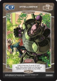 7 Intelligence (C58-JL) - Justice League - MetaX TCG card