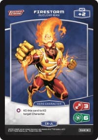 Firestorm - Nuclear Man - Justice League - MetaX TCG card