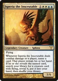 Isperia the Inscrutable - Dissension - Magic: The Gathering card