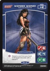 Wonder Woman - Amazon Princess - Promotional Cards - MetaX TCG card