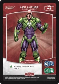 Lex Luthor - CEO of LexCorp - Promotional Cards - MetaX TCG card