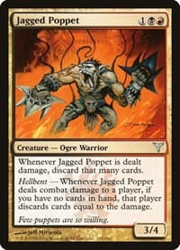 Jagged Poppet - Dissension - Magic: The Gathering card
