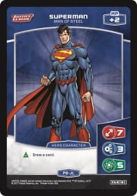 Superman - Man of Steel - Promotional Cards - MetaX TCG card