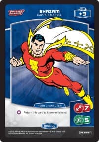 Shazam - Captain Marvel - Justice League - MetaX TCG card