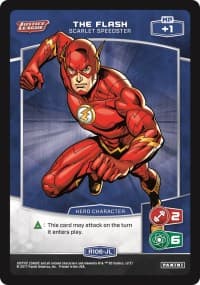 The Flash - Scarlet Speedster - Justice League - MetaX TCG card