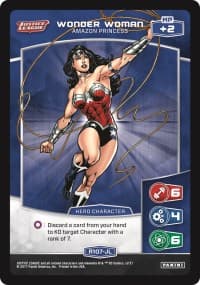 Wonder Woman - Amazon Princess - Justice League - MetaX TCG card