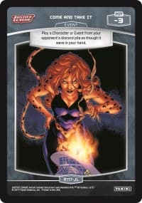 Come and Take It - Justice League - MetaX TCG card