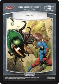 Microscopic Victory - Justice League - MetaX TCG card