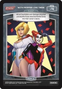 With Friends Like These - Justice League - MetaX TCG card