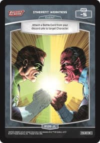 Inherent Weakness - Justice League - MetaX TCG card