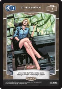 1 Intelligence (R127-JL) - Justice League - MetaX TCG card