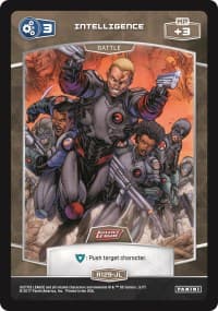 3 Intelligence (R129-JL) - Justice League - MetaX TCG card