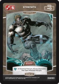 5 Strength (R132-JL) - Justice League - MetaX TCG card